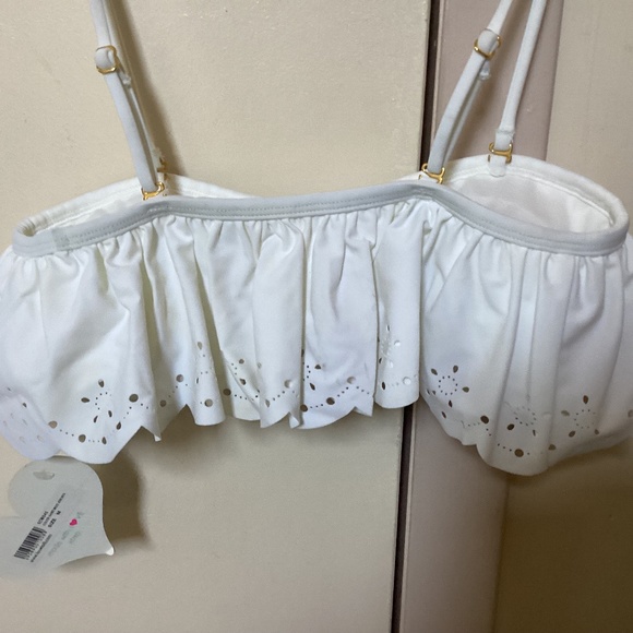 Sugar Coast White Hyacinth Swim Top Size M NWT for sale - Picture 6 of 13
